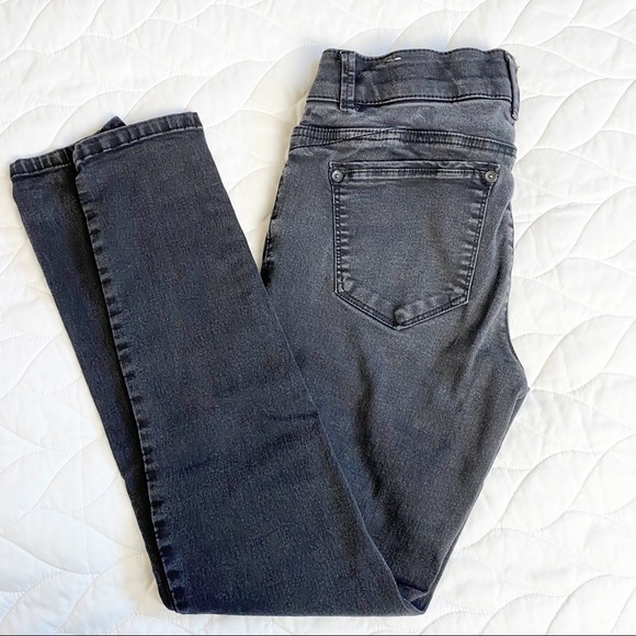 Wit & Wisdom - Women’s Faded Black Ab-solution Skinny Ankle Jeans -‎ Sz. 6 - Picture 1 of 10